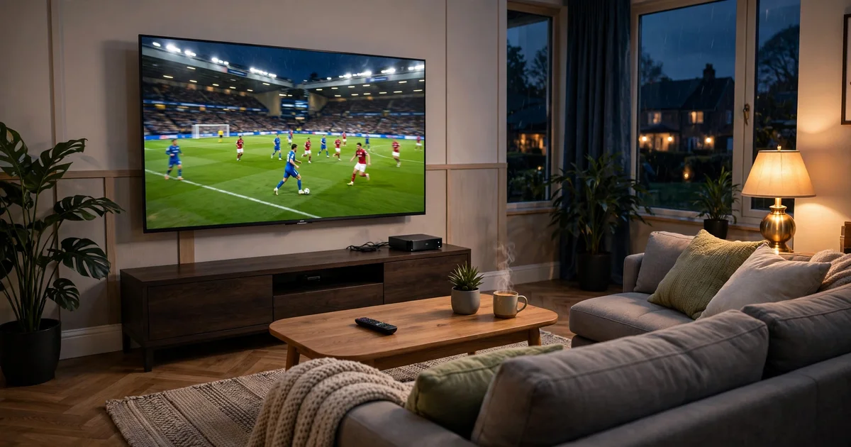 Best IPTV provider in UK 2026 — 4K UK channels and Premier League football on TV